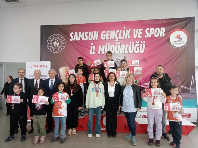 Samsun Satranç Turnuvası sona erdi