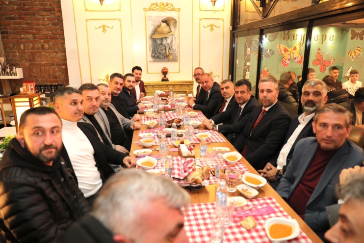 Samsunspor taraftarı iftarda buluştu