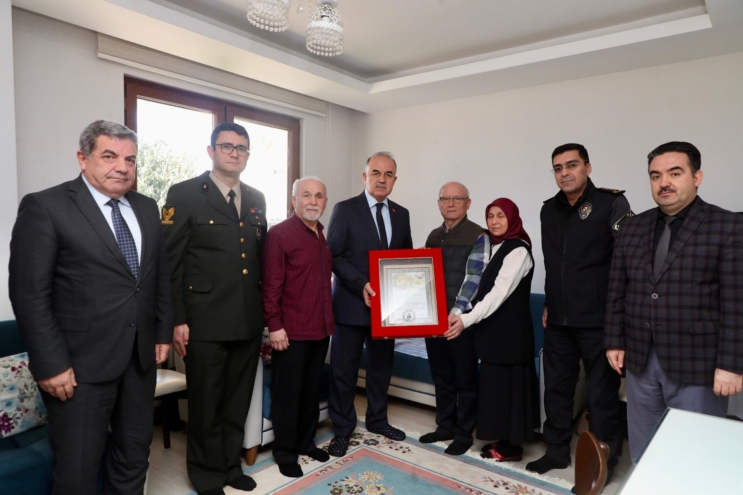 Şehit Temel Arslan’ın Ailesine “Şehadet Belgesi” verildi