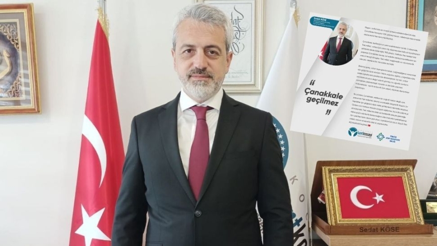 TKKB Başkanı Köse’den ’18 Mart Çanakkale Zaferi’ mesajı