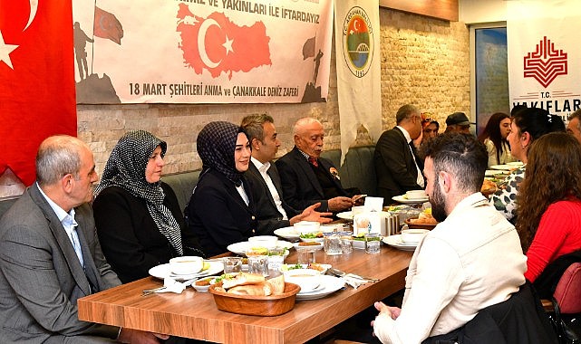 Vali Çiçek, Şehit aileleri ve Gaziler onuruna iftar verdi