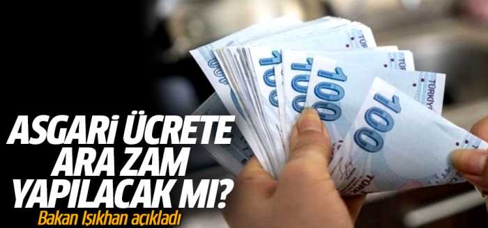 Asgari ücrete ara zam yapılacak mı