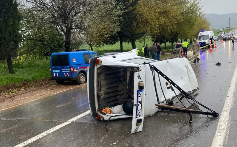 Gaziantep’te feci kaza; 2 ölü