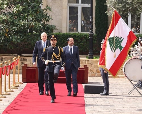 Hristodulidis Lübnan’da temaslarda bulundu