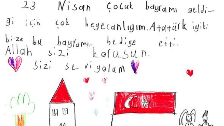 MİT çocukların 23 Nisan mektuplarını yayınladı; ” Merhaba ajan amcalarım”