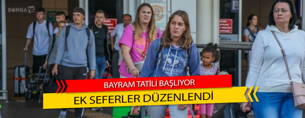 Ramazan Bayramı Tatili Yarın Başlıyor Ek Otobüs Seferleri de Başlatıldı