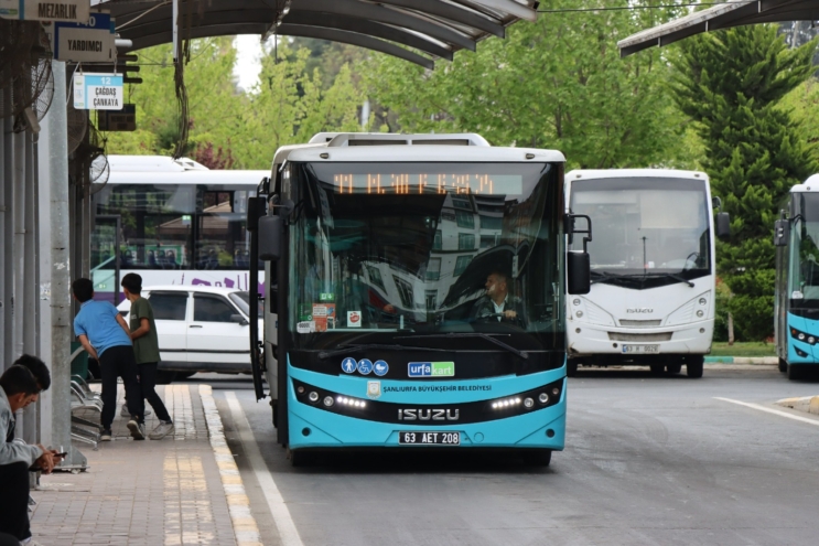 Ramazan Bayramında Şanlıurfa’da ulaşım 3 gün ücretsiz