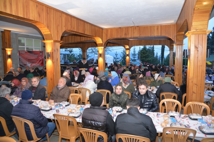 Şehit Yüzbaşı Burak Gençcelep anısına iftar düzenlendi