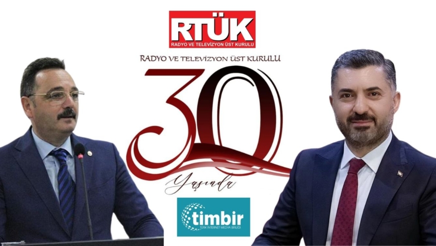 TİMBİR’den RTÜK’ün 30. yılı için kutlama mesajı