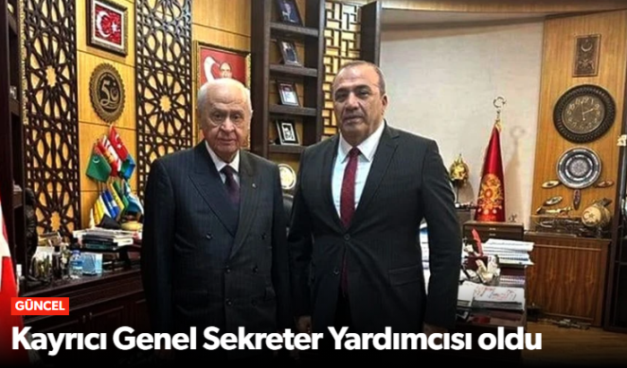 Vahit Kayrıcı Bahçeli’nin A Takımında Yer aldı!