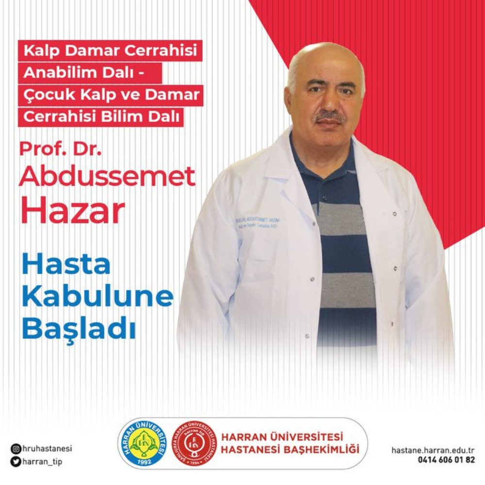 Harran Üniversitesi Hastanesinde Çocuk Kalp Damar Cerrahi Bölümü Hizmete Girdi