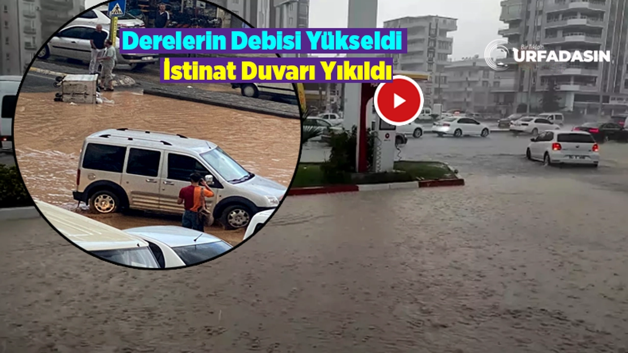 Şanlıurfa'da Sağanak Yağış Kabusu: Kent Yine Su Altında