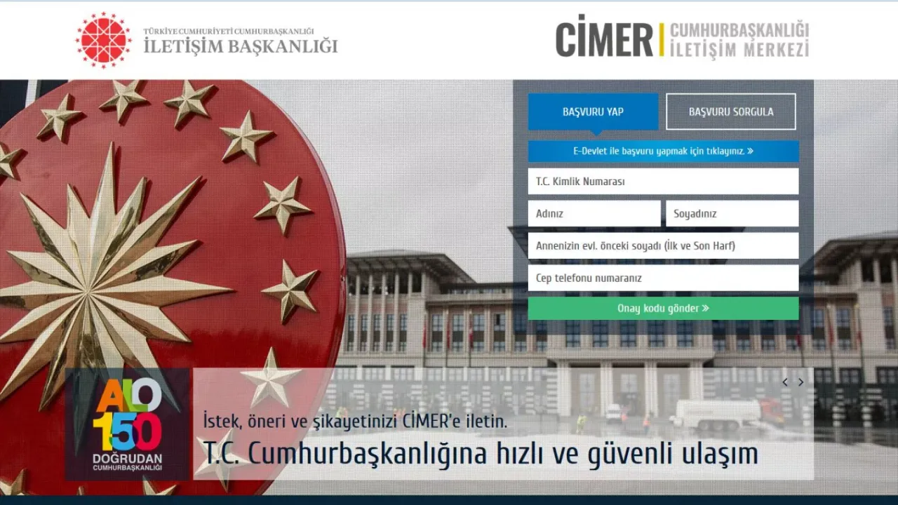 CİMER'e 2024'te 4,5 milyon başvuru yapıldı