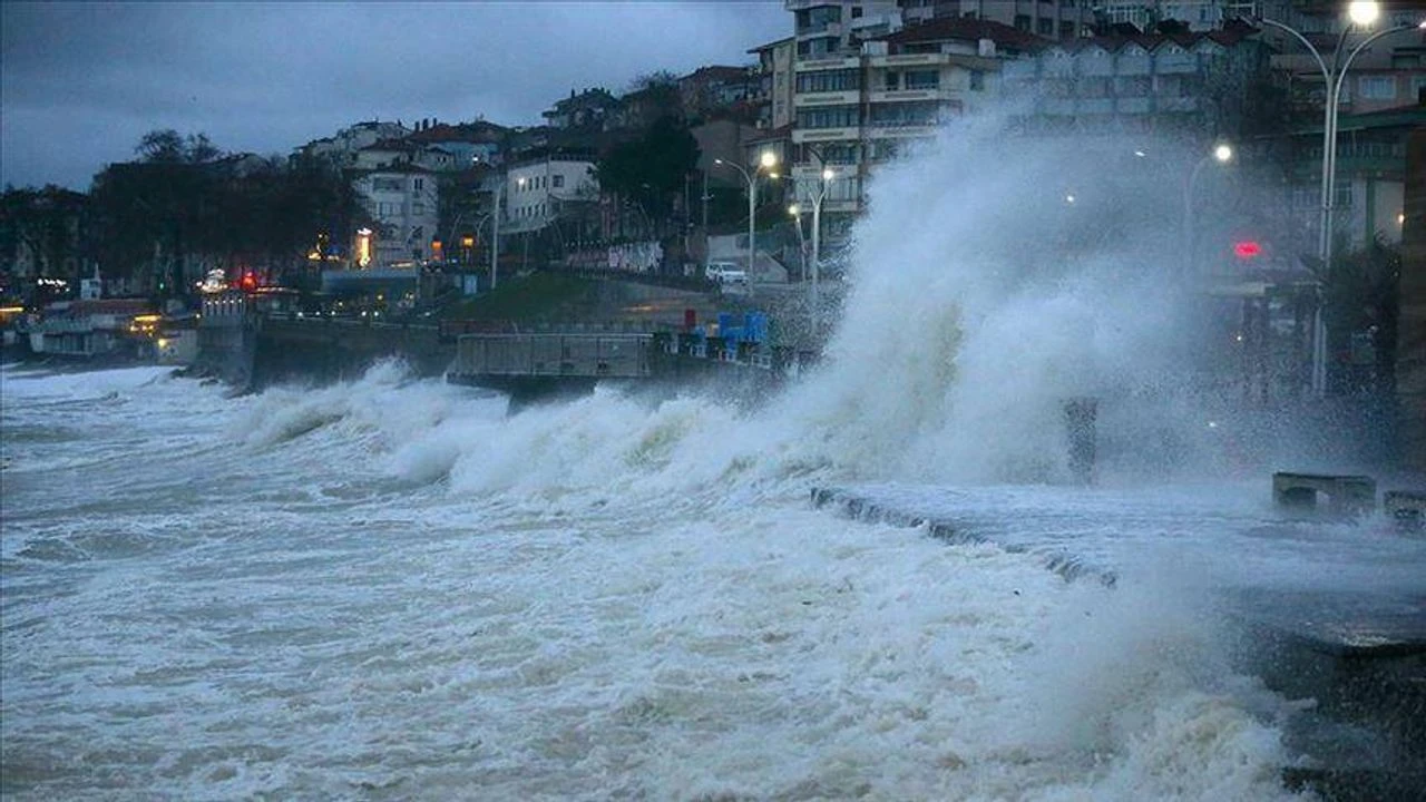 Batı Karadeniz'in doğusunda fırtına bekleniyor