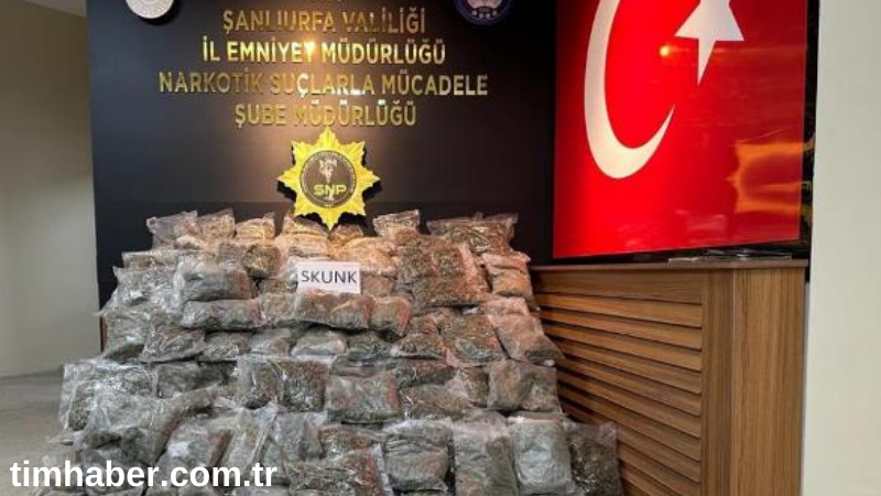 Emniyet Operasyonu: 90 Kilo Skunk Maddesi Ele Geçirildi, 2 Kişi Gözaltında